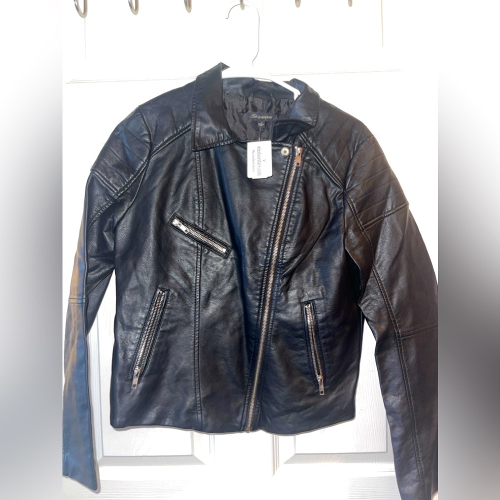 Windsor faux leather jacket